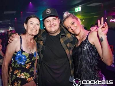 A professional photo of guests enjoying themselves at Cocktails Nightclub from our gallery.