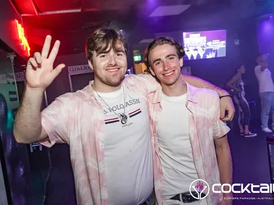 A professional photo of guests enjoying themselves at Cocktails Nightclub from our gallery.