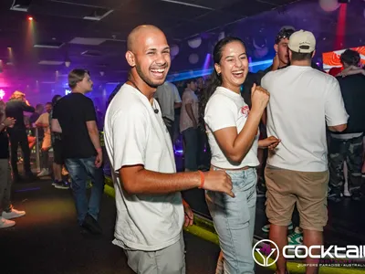 A professional photo of guests enjoying themselves at Cocktails Nightclub from our gallery.