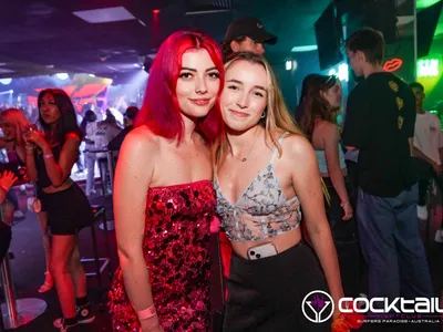 A professional photo of guests enjoying themselves at Cocktails Nightclub from our gallery.