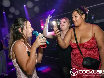 A professional photo of guests enjoying themselves at Cocktails Nightclub from our gallery.