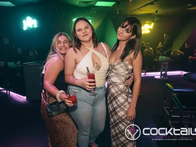 A professional photo of guests enjoying themselves at Cocktails Nightclub from our gallery.