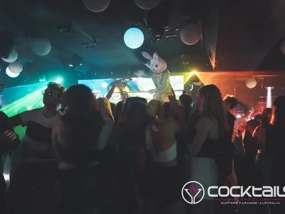 A professional photo of guests enjoying themselves at Cocktails Nightclub from our gallery.