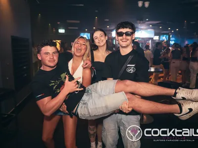 A professional photo of guests enjoying themselves at Cocktails Nightclub from our gallery.