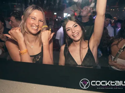 A professional photo of guests enjoying themselves at Cocktails Nightclub from our gallery.