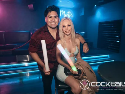 A professional photo of guests enjoying themselves at Cocktails Nightclub from our gallery.