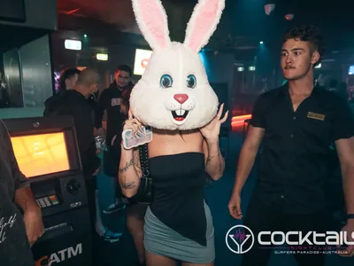 A professional photo of guests enjoying themselves at Cocktails Nightclub from our gallery.