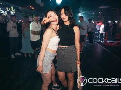 A professional photo of guests enjoying themselves at Cocktails Nightclub from our gallery.