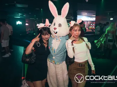 A professional photo of guests enjoying themselves at Cocktails Nightclub from our gallery.