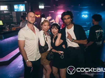 A professional photo of guests enjoying themselves at Cocktails Nightclub from our gallery.