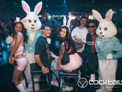 A professional photo of guests enjoying themselves at Cocktails Nightclub from our gallery.