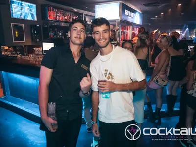 A professional photo of guests enjoying themselves at Cocktails Nightclub from our gallery.