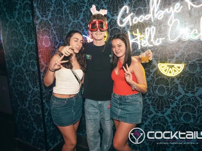 A professional photo of guests enjoying themselves at Cocktails Nightclub from our gallery.