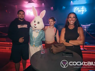 A professional photo of guests enjoying themselves at Cocktails Nightclub from our gallery.