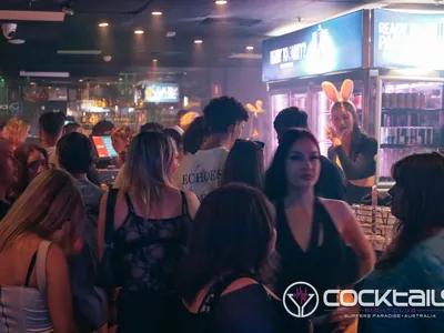 A professional photo of guests enjoying themselves at Cocktails Nightclub from our gallery.