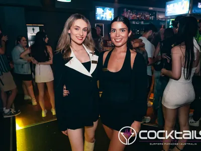 A professional photo of guests enjoying themselves at Cocktails Nightclub from our gallery.