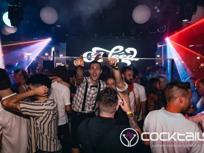 A professional photo of guests enjoying themselves at Cocktails Nightclub from our gallery.