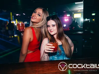 A professional photo of guests enjoying themselves at Cocktails Nightclub from our gallery.