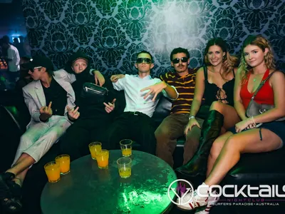 A professional photo of guests enjoying themselves at Cocktails Nightclub from our gallery.