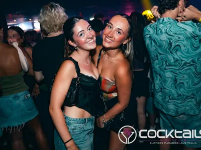 A professional photo of guests enjoying themselves at Cocktails Nightclub from our gallery.