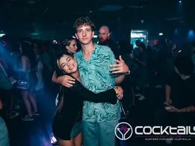 A professional photo of guests enjoying themselves at Cocktails Nightclub from our gallery.