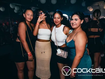 A professional photo of guests enjoying themselves at Cocktails Nightclub from our gallery.