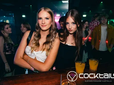 A professional photo of guests enjoying themselves at Cocktails Nightclub from our gallery.