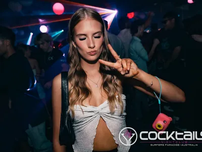 A professional photo of guests enjoying themselves at Cocktails Nightclub from our gallery.