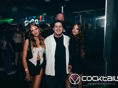 A professional photo of guests enjoying themselves at Cocktails Nightclub from our gallery.