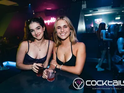 A professional photo of guests enjoying themselves at Cocktails Nightclub from our gallery.