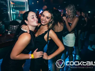 A professional photo of guests enjoying themselves at Cocktails Nightclub from our gallery.