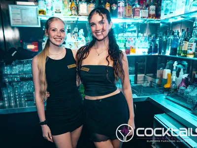 A professional photo of guests enjoying themselves at Cocktails Nightclub from our gallery.