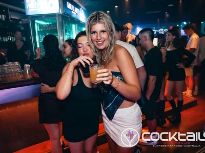 A professional photo of guests enjoying themselves at Cocktails Nightclub from our gallery.