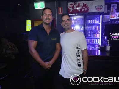 A professional photo of guests enjoying themselves at Cocktails Nightclub from our gallery.