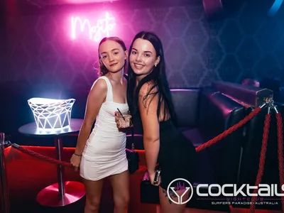 A professional photo of guests enjoying themselves at Cocktails Nightclub from our gallery.