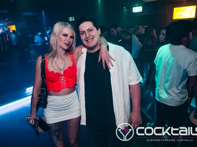 A professional photo of guests enjoying themselves at Cocktails Nightclub from our gallery.