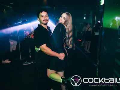 A professional photo of guests enjoying themselves at Cocktails Nightclub from our gallery.