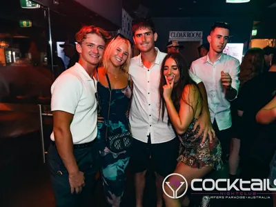 A professional photo of guests enjoying themselves at Cocktails Nightclub from our gallery.