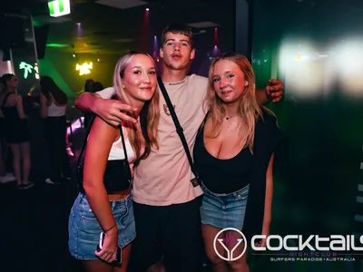 A professional photo of guests enjoying themselves at Cocktails Nightclub from our gallery.