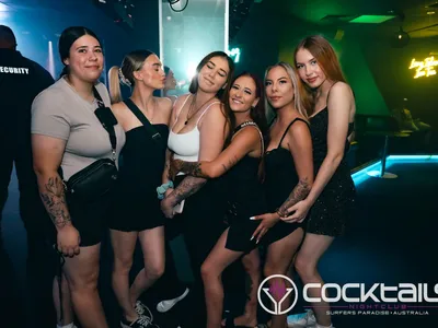 A professional photo of guests enjoying themselves at Cocktails Nightclub from our gallery.