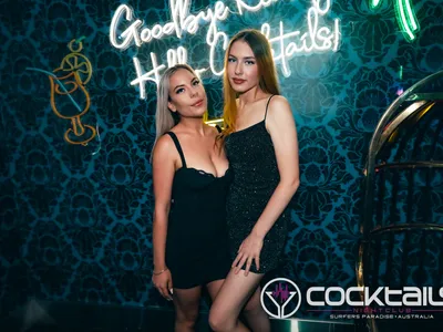 A professional photo of guests enjoying themselves at Cocktails Nightclub from our gallery.