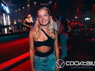 A professional photo of guests enjoying themselves at Cocktails Nightclub from our gallery.