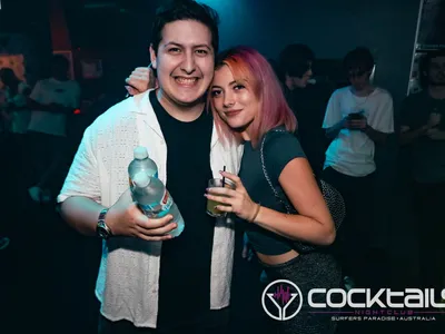 A professional photo of guests enjoying themselves at Cocktails Nightclub from our gallery.