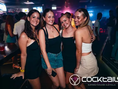 A professional photo of guests enjoying themselves at Cocktails Nightclub from our gallery.