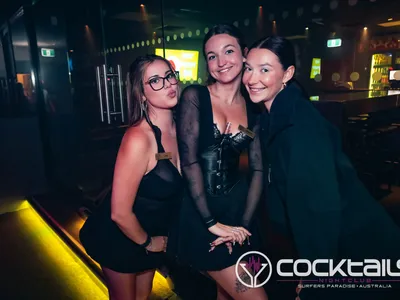 A professional photo of guests enjoying themselves at Cocktails Nightclub from our gallery.