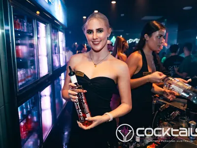 A professional photo of guests enjoying themselves at Cocktails Nightclub from our gallery.