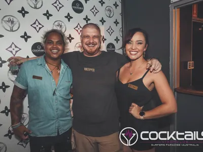 A professional photo of guests enjoying themselves at Cocktails Nightclub from our gallery.