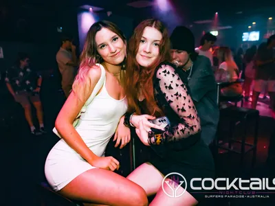 A professional photo of guests enjoying themselves at Cocktails Nightclub from our gallery.