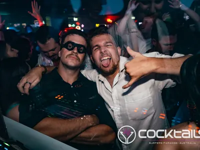 A professional photo of guests enjoying themselves at Cocktails Nightclub from our gallery.