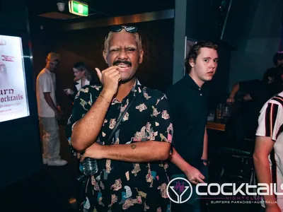 A professional photo of guests enjoying themselves at Cocktails Nightclub from our gallery.